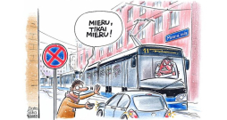 Zīmē Gatis Šļūka. Mieru, tikai mieru! Zīmē Gatis Šļūka. Mieru, tikai mieru!
