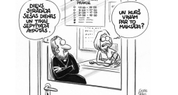 Zīmē Gatis Šļūka. Dievs atpūtās tikai septītajā dienā! Zīmē Gatis Šļūka. Dievs atpūtās tikai septītajā dienā!