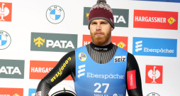 Latvijas kamaniņu braucējs Kristers Aparjods.