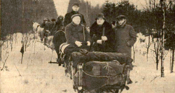 Ceļā uz nākamo mastu. A. Sūnas uzņēmums. Izdevums "Mednieks un Makšķernieks" (01.02.1936.)