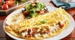 Olu tortilja. Olu tortilja.