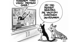 Zīmē Gatis Šļūka. Beidzot ķērušies pie valstiski svarīgiem jautājumiem!