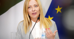 Itālijas premjerministre Džordžija Meloni Rīgā. Itālijas premjerministre Džordžija Meloni Rīgā.