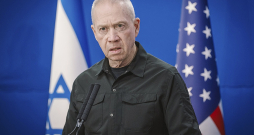 Izraēlas aizsardzības ministrs Joavs Galants. 