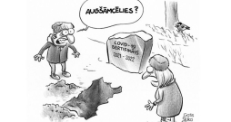 Zīmē Gatis Šļūka. Augšāmcēlies? Zīmē Gatis Šļūka. Augšāmcēlies?