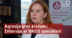 “Man ir briesmīgs akcents, diezgan lauzīta krievu valoda, bet es centos pēc labākās sirdsapziņas,” intervijā par agresiju pret ārstiem, kas nerunā krieviski, stāsta BKUS Epilepsijas un miega medicīnas centra miega medicīnas speciāliste Marta Celmiņa. “Man ir briesmīgs akcents, diezgan lauzīta krievu valoda, bet es centos pēc labākās sirdsapziņas,” intervijā par agresiju pret ārstiem, kas nerunā krieviski, stāsta BKUS Epilepsijas un miega medicīnas centra miega medicīnas speciāliste Marta Celmiņa.