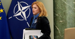 Ministru prezidente Evika Siliņa. Ministru prezidente Evika Siliņa.
