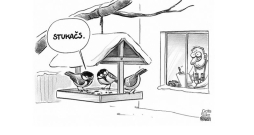 Zīmē Gatis Šļūka. Stukačs!