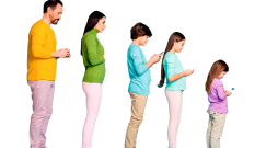 Mobilās ierīces nenolidzami bojā redzi ne tikai bērniem. Mobilās ierīces nenolidzami bojā redzi ne tikai bērniem.