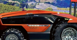 'Kubota Agri Concept' robottraktors. 'Kubota Agri Concept' robottraktors.