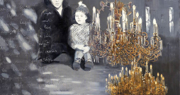 Dita Lūse. "Tēva vēstule". 2021, a., e., 120 x 160 cm.