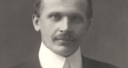 Pauls Sakss jaunībā.