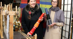 Iveta Vecenāne un Rasa Grāmatiņa.
