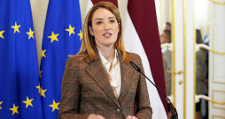 Roberta Metsola, Eiropas Parlamenta priekšsēdētāja. Roberta Metsola, Eiropas Parlamenta priekšsēdētāja.
