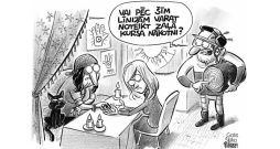 Zīmē Gatis Šļūka. Vai pēc šīm līnijām var noteikt zaļā kursa nākotni? Zīmē Gatis Šļūka. Vai pēc šīm līnijām var noteikt zaļā kursa nākotni?