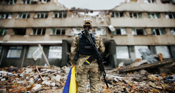 Karš Ukrainā ilgst jau divus gadus. Karš Ukrainā ilgst jau divus gadus.