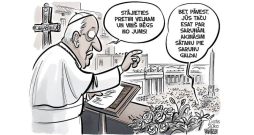 Zīmē Gatis Šļūka. Aicināsim sātanu pie sarunu galda!