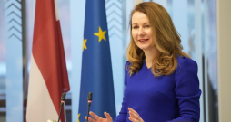 Tieslietu ministre Inese Lībiņa-Egnere.