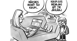 Zīmē Gatis Šļūka. Krupji ir jāglābj!