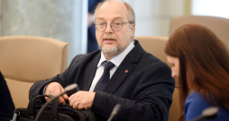 Latvijas Brīvo arodbiedrību savienības priekšsēdētājs Egils Baldzēns.