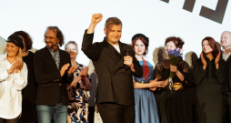 Dāvja Sīmaņa filmas "Marijas klusums" pirmizrāde.