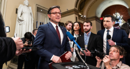 ASV Pārstāvju palātas spīkers Maiks Džonsons.