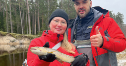 “Perfect fishing family”. “Perfect fishing family”.