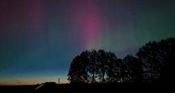 Ainara Mielava publicētais attēls. Ziemeļblāzma.