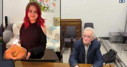 Apsūdzētais Jānis Kubliņš tiesas zālē. Jūlijai Kučinskai bija tikai 16 gadi. Pērn decembrī viņas mūžs aprāvās...