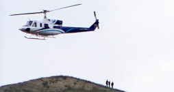 Irānas prezidenta Ibrahima Raisi helikopters neilgi pirms avārijas valsts ziemeļos.