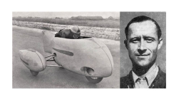 Edgars Ērmanis un viņa motocikls. Edgars Ērmanis un viņa motocikls.