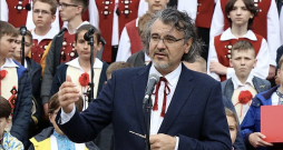 Dmitro Katsals: "It viss, kas saistīts ar mūziku, ar dziedāšanu, arī ar Latvijas draugu satikšanu, mums nes cerību un spēku."
