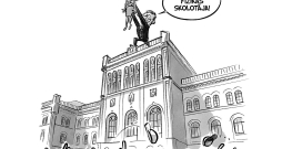 Zīmē Gatis Šļūka: Mums ir fizikas skolotāja! Zīmē Gatis Šļūka: Mums ir fizikas skolotāja!