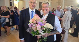 Lindas Mūrnieces grāmatas svinīgā atvēršana. 
