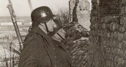 Lietuvas armijas pirmā sardze pie Ģedimina torņa. Viļņa, 1939. gada 29. oktobris.