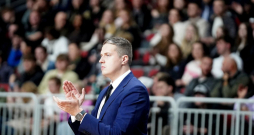 "VEF Rīga" galvenais treneris Mārtiņš Gulbis. 