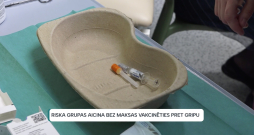 Latvijas iedzīvotāji pret gripu joprojām potējas nelabprāt.