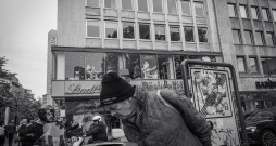 Frankfurtes ielas, galerijas, arhitektūra. Grāmatu tirgus. Vācija. Frankfurtes ielas, galerijas, arhitektūra. Grāmatu tirgus. Vācija.