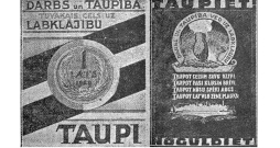 Taupības dienas plakāti 1929. gadā.