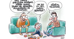 Zīmē Gatis Šļūka. Un ko tu darīji bērnībā? Zīmē Gatis Šļūka. Un ko tu darīji bērnībā?