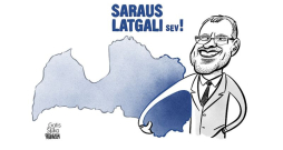 Zīmē Gatis Šļūka. Saraus Latgali sev! Zīmē Gatis Šļūka. Saraus Latgali sev!