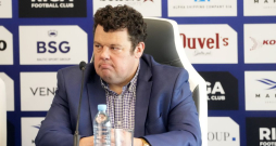 "Rīgas" prezidents Mārtiņš Petrovs. "Rīgas" prezidents Mārtiņš Petrovs.