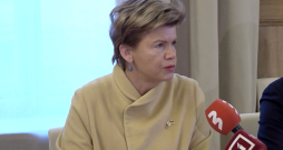 Ārlietu ministre Baiba Braže.