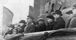 Latvijas PSR un okupācijas armijas vadība 1950. gada 7. novembrī. Latvijas PSR un okupācijas armijas vadība 1950. gada 7. novembrī.