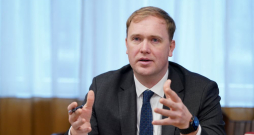 Ekonomikas ministrs Viktors Valainis. Ekonomikas ministrs Viktors Valainis.