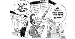 Zīmē Gatis Šļūka. Politiskais tirgus