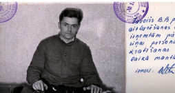 Bruno Javoiša fotogrāfija no VDK lietas. Bruno Javoiša fotogrāfija no VDK lietas.