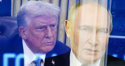 ASV prezidents Donalds Tramps labi saprotas ar Krievijas diktatoru Vladimiru Putinu. ASV prezidents Donalds Tramps labi saprotas ar Krievijas diktatoru Vladimiru Putinu.
