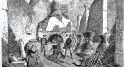 Vecā ilustrācijā – senajā Pompejā atrastā maizes ceptuve ar maizes krāsni un pat labi saglabājušos maizi. Vecā ilustrācijā – senajā Pompejā atrastā maizes ceptuve ar maizes krāsni un pat labi saglabājušos maizi.