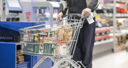 'Lidl' pašapkalpošanās kase. 'Lidl' pašapkalpošanās kase.